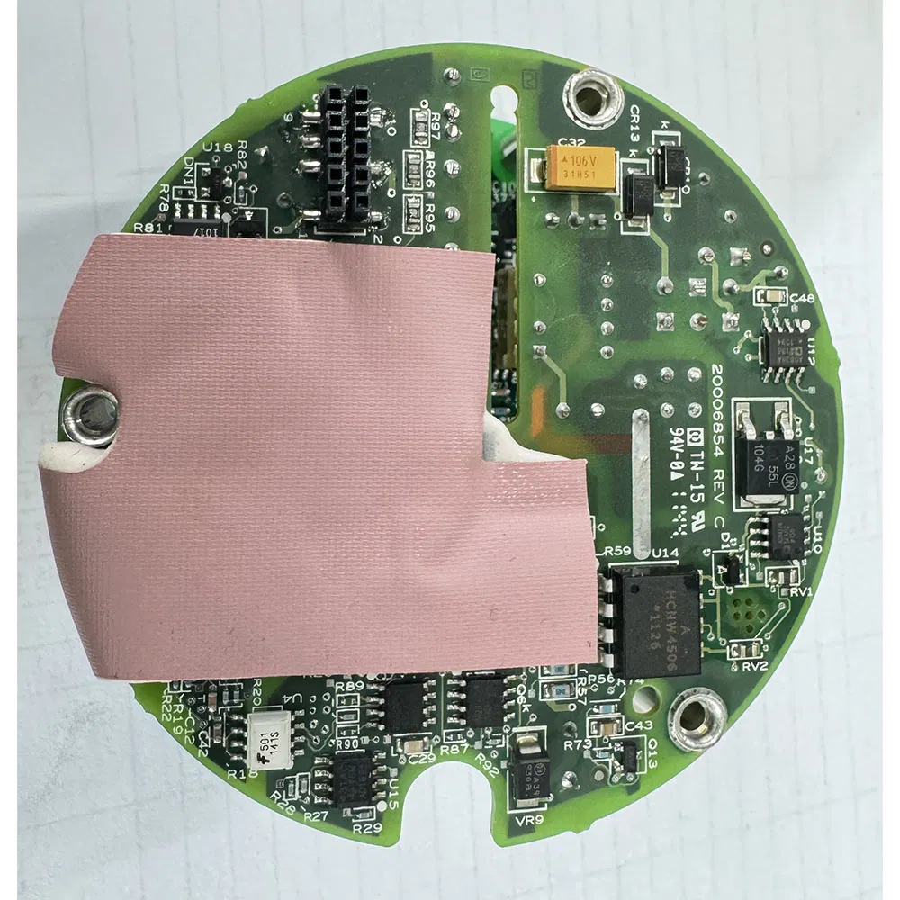 Original Emerson FPC 1700r Mass Flowmeter LCD Display Circuit Board