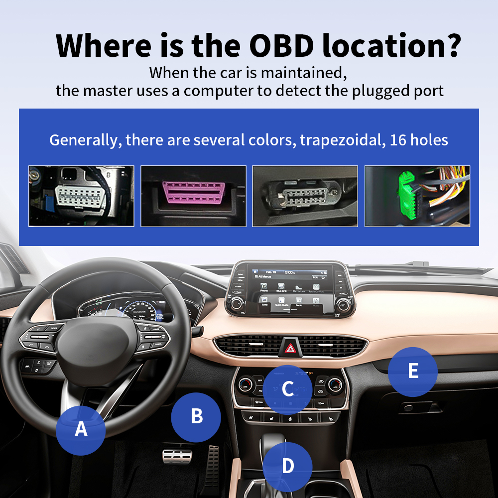 Диагностический сканер автомобильный OBD2 K1