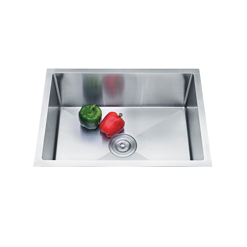 Modern Handmade Stainless Steel Single Bowl Bottom Installation Kitchen Sink Fregadero Cocina