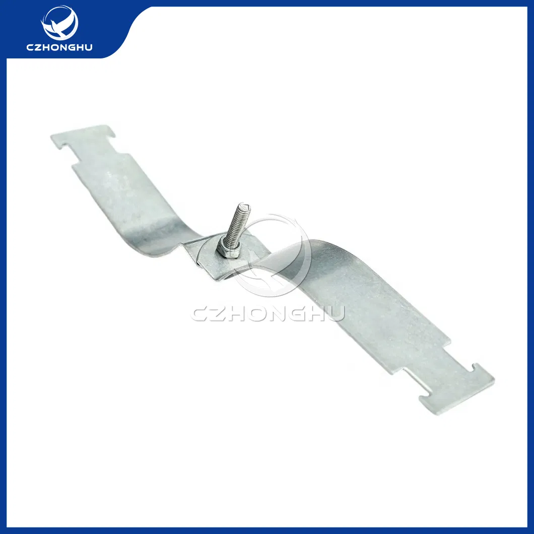 Хомут для кабельного лотка Czhonghu, оцинкованная сталь