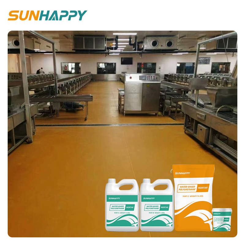 Easy Brush Application PU Mortar High Bond Strength Durable Long-Lasting Water-Based Polyurethane Mortar