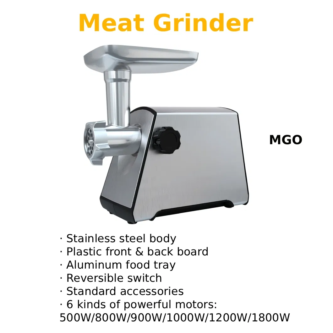 Electric Meat Grinder with Grinding Blades for Mincing Meat Making Sausage