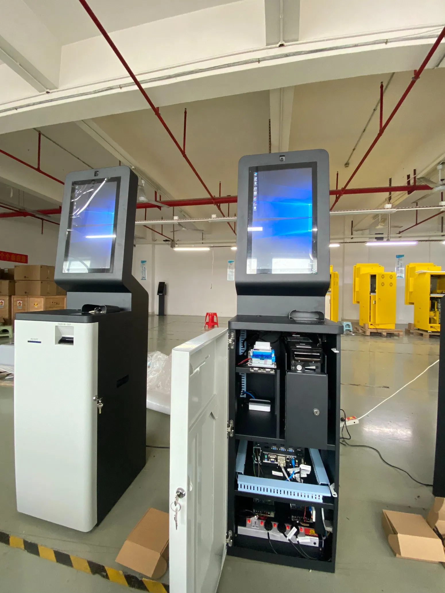 Automatic Encrypted Currency Cash Payment Machine Passport Scanner Currency Exchange Machine ATM Crypto Machine