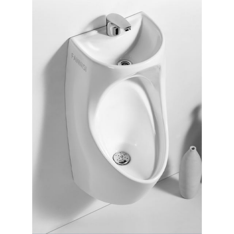 Bathroom Sanitary Ware Auto Flushing Sensor Urinal White Wc Ceramic Urinal