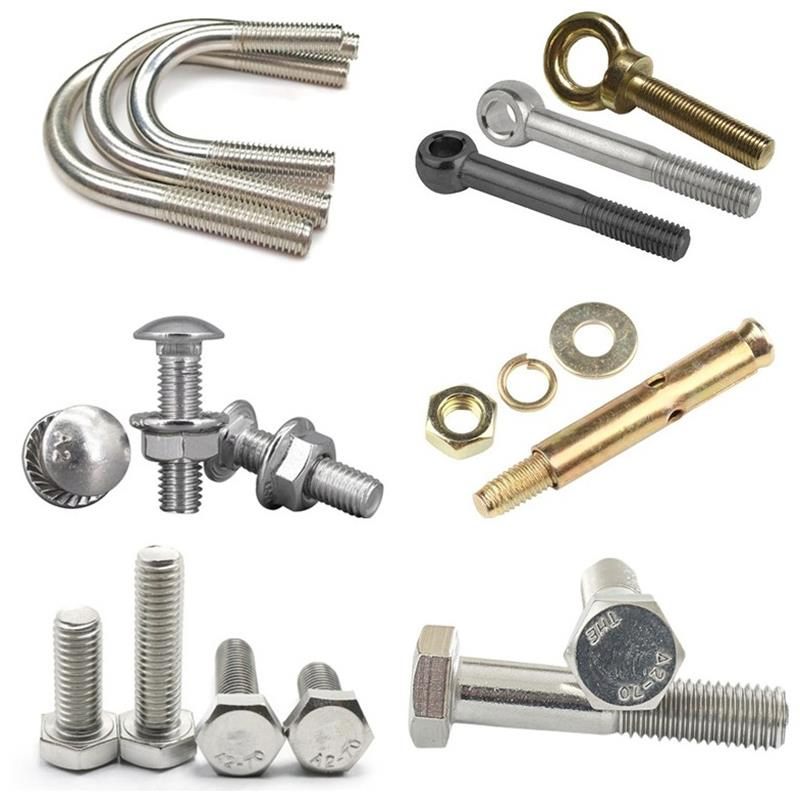 Fastener Supplier Sale 8.8 10.9 Anodized DIN3570 U Bolt DIN 444 Eye Bolt DIN 603 Carriage Bolt 	Anchor Bolt Hex Bolts