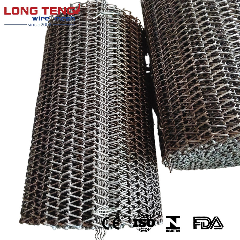 Factory Direct Sales Stainless Steel Mesh Conveyor Belt Woven Mesh Metal Belt