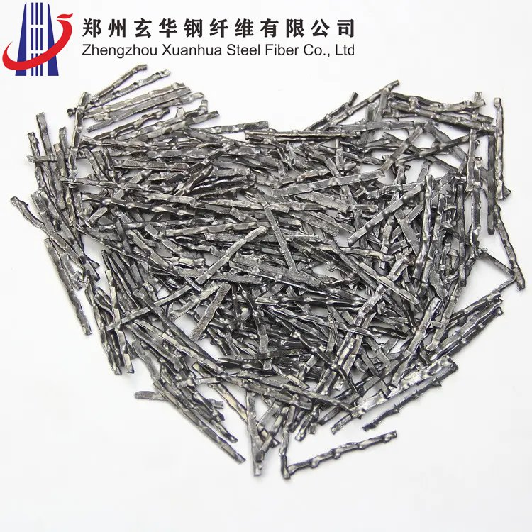 Tensile and Cracking Resistance Ingot Milling of Shaped Steel Fiber Engineering Building Materials