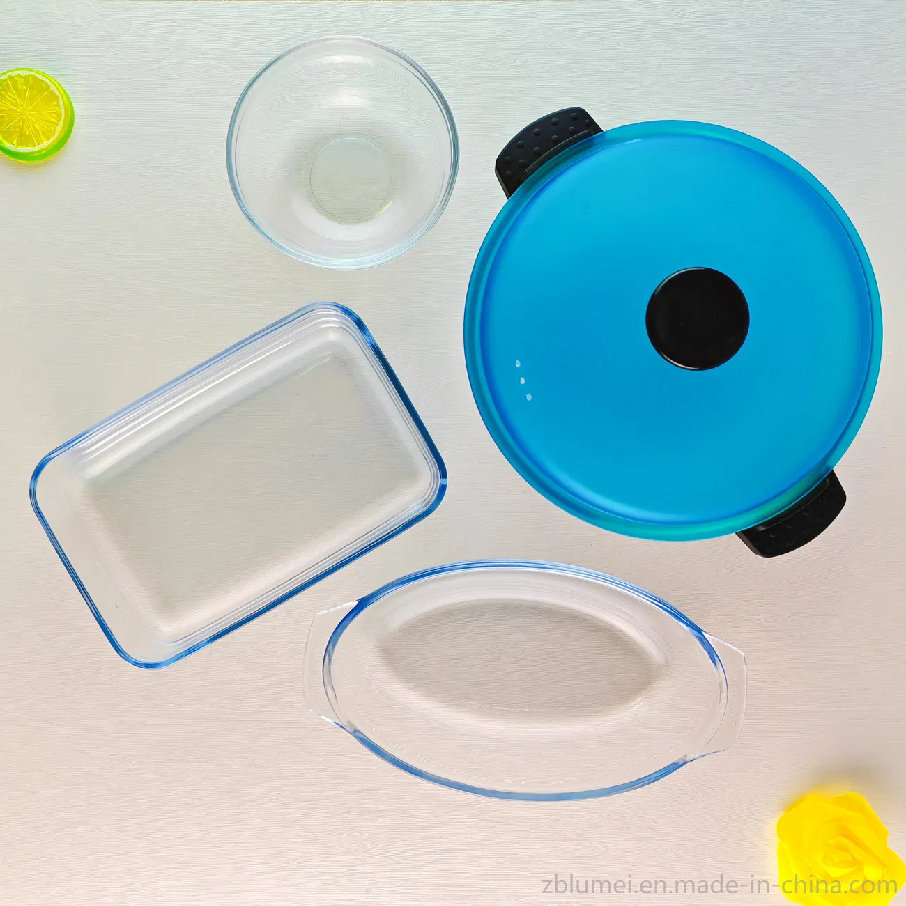 Kitchenware & Tableware Clear Glass Pasta/Cereal/Salad/Fruit/Rice/Nut/Yogurt/Snack/Popcorn Serving Mixing Bowl