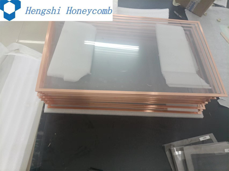 Сетка стальная оцинкованная Hengshi 100opi для защиты стекла