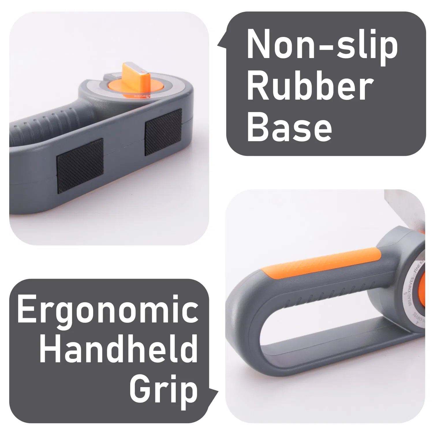 Diamond Knife-Sharpener Adjustable 25-34-Degree Multi Mode Scissor Bread Sushi Knife Tool