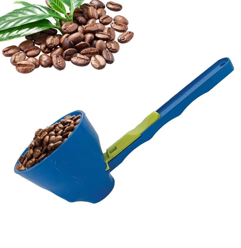 Coffee Leak Proof Scoop Mess Free Measuring Funnel Creative Protein Powder Sliding Scoop