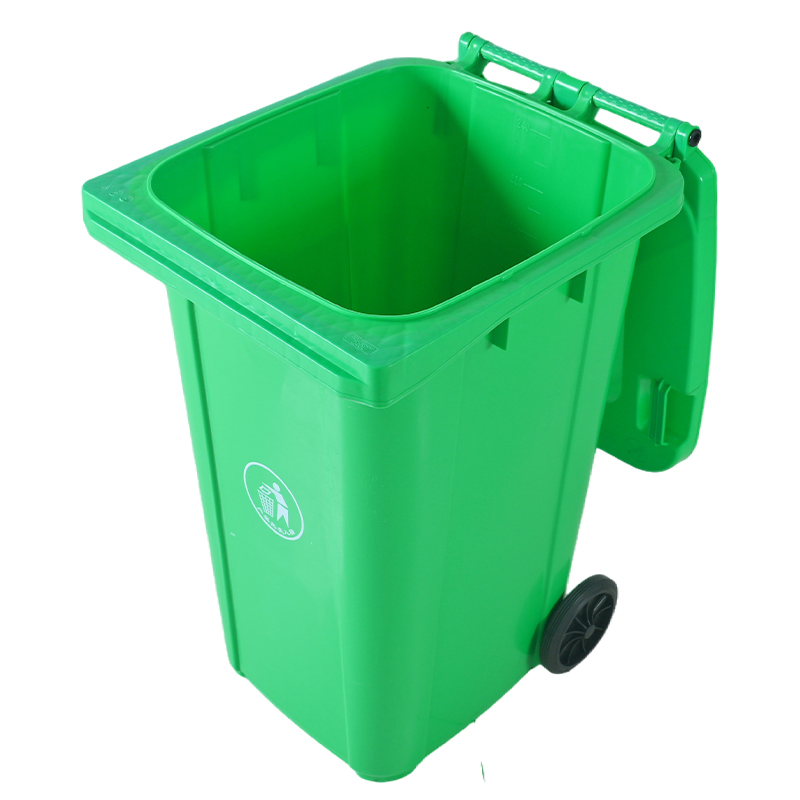 Большие уличные пластиковые мусорные баки 120-1100 литров