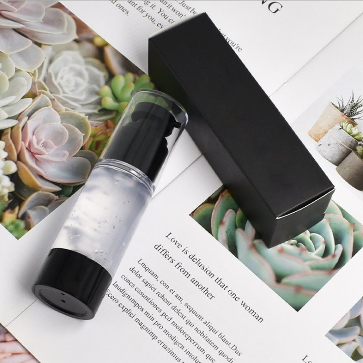 Vegan Moisturizing Makeup Primer Private Label Black Package Wholesale Good Quality Makeup Base