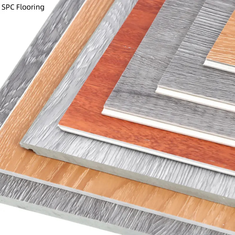 Cheap Wear Resistant Laminated Dry Back Vinyl Floor Tiles Luxury Vinyl Plank Flooring Plastic Lvp PVC Glue Down Vinyl Floor