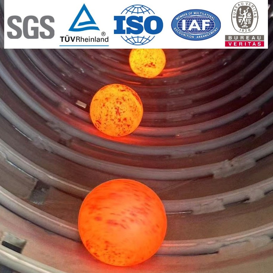 3 Inch 4 Inch 5 Inch B2 B3 Premium Forged Grinding Steel Ball Cast Grinding Ball Steel Ball Dry and Wet Grinding for Gold Copper Iron Silicon Cement Aluminium