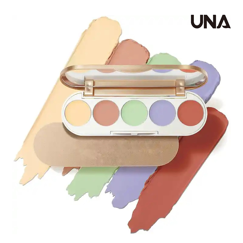 Full Coverage Concealer Under Eye Dark Circles Acne Blemishes 5 in 1 Concealer Palette Concealer Palette