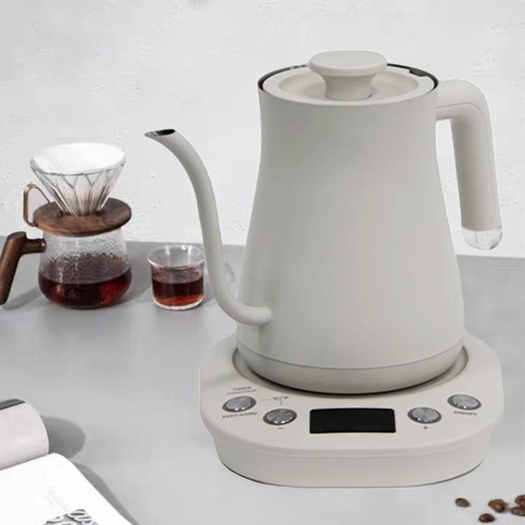 Modern Tea Kettle Electric Coffee Pot 600ml Hotel Energy Saving Electric Coffee Kettle with Temperature Control