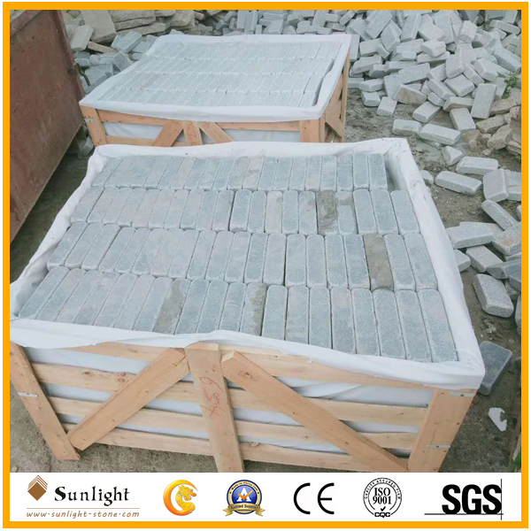 Cheap Price Tumbled/Flamed/Honed Grey Granite for Paving Construction Project