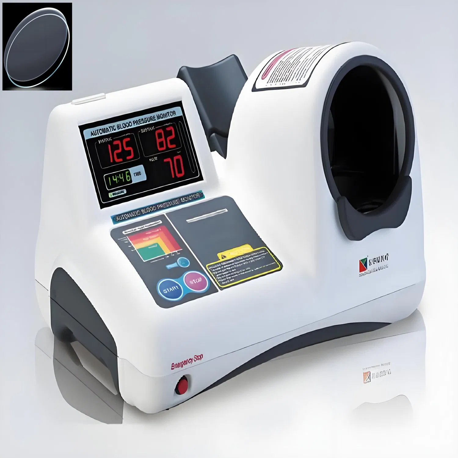 Heat Resistance Clothes Dryer Display Touch Screen Cover Glass