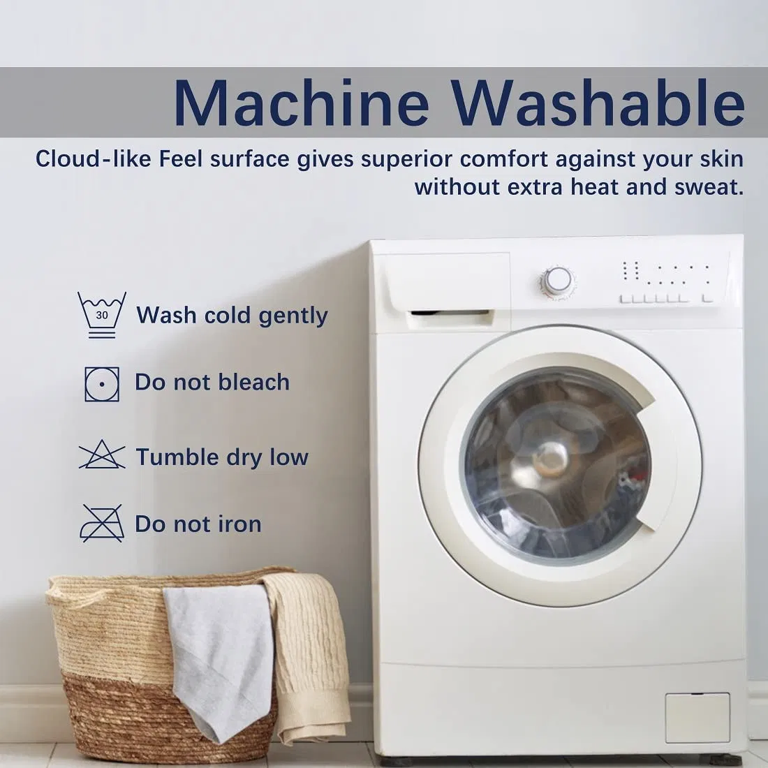 Mattress Topper Pad with 8-21 Inch Deep Pocket Down Alternative Fill