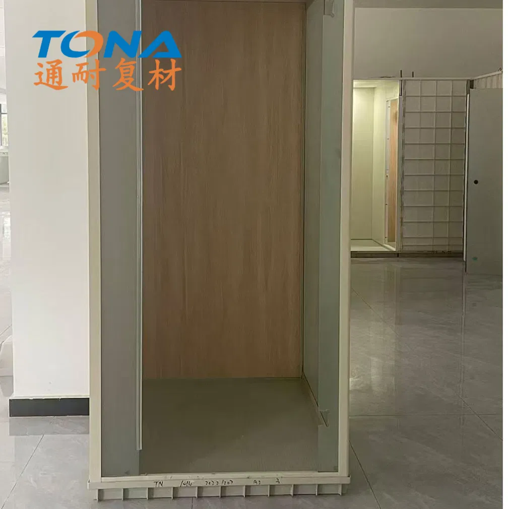 Easy Installation Prefab SMC Bathroom with Mobile Shower Room for Temporary Accommodations
