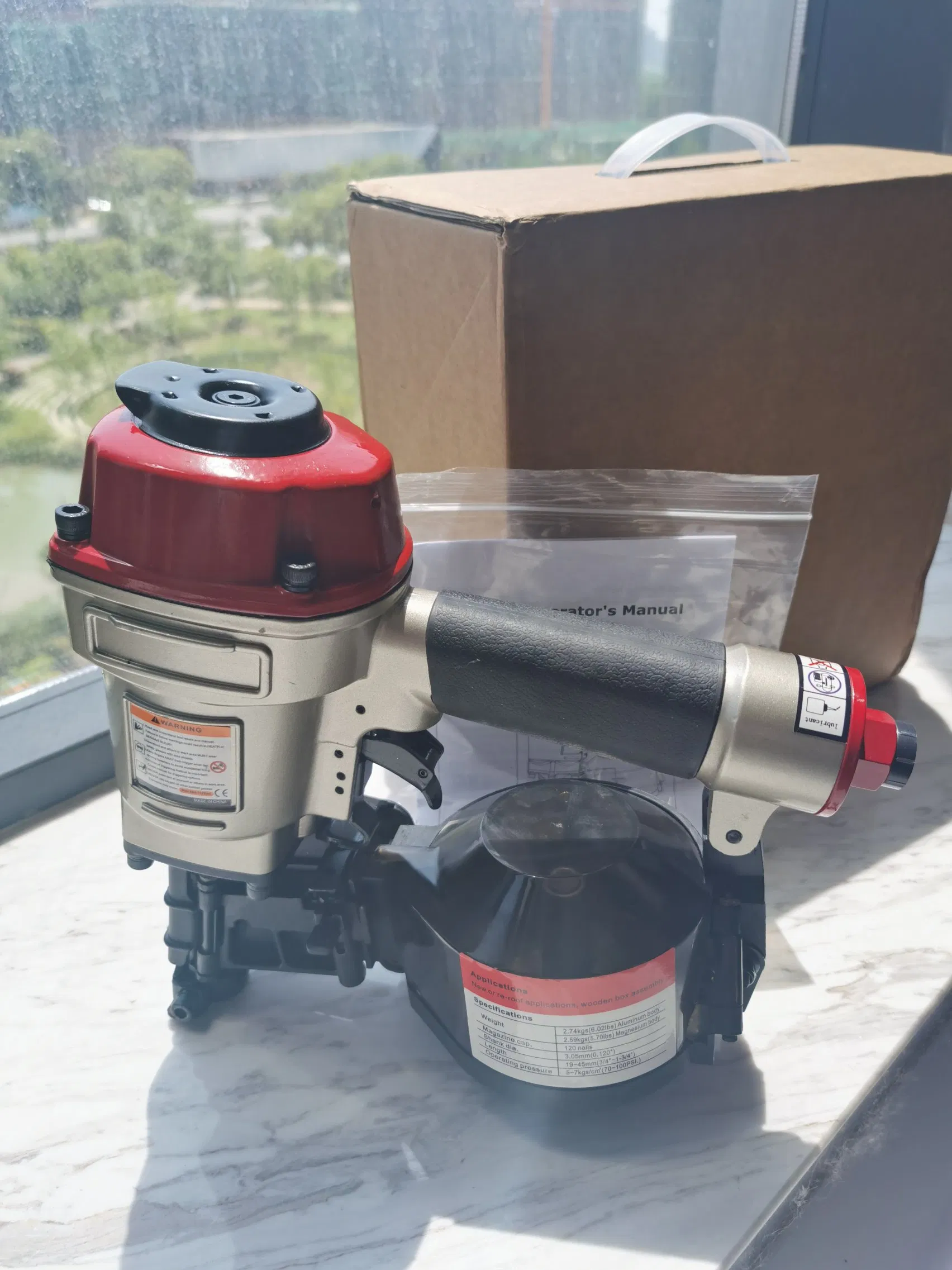 Пневматический гвоздезабивной пистолет CRN45 для кровли