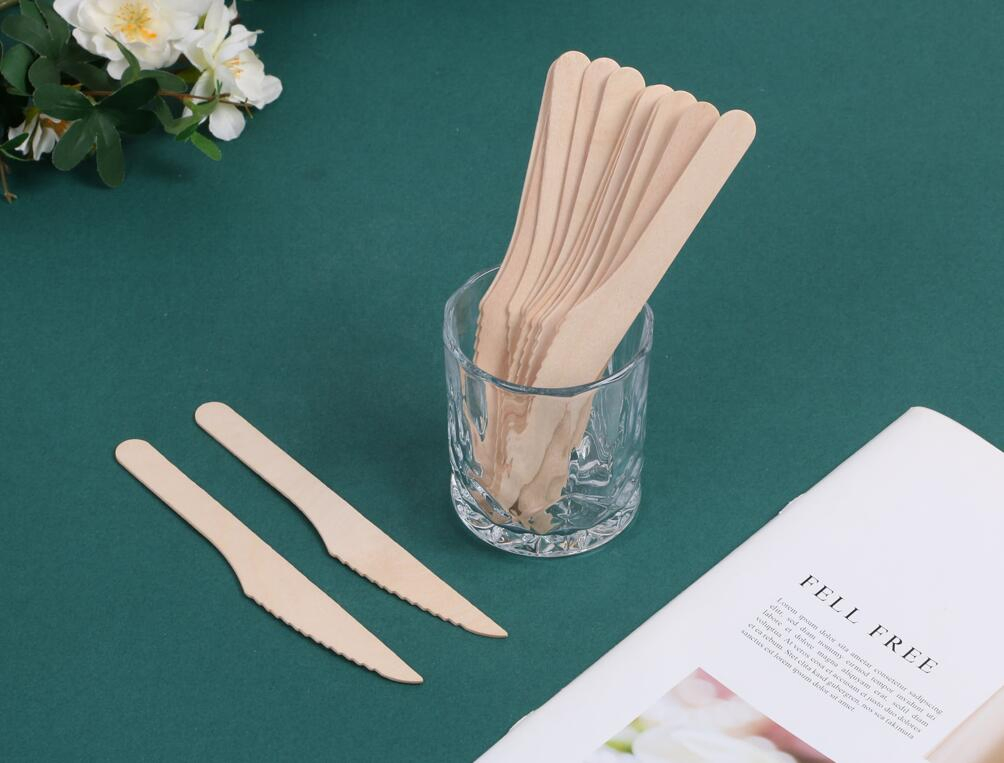 Popular Common Dinner Sets Wooden Knife with LFGB Certificated