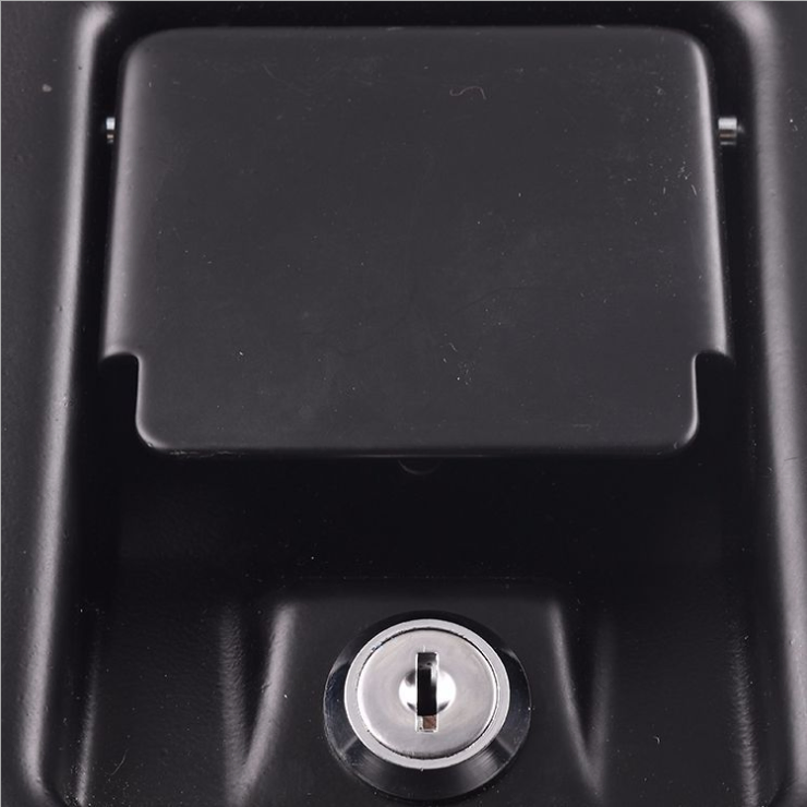 Black PA Plastic Housing Handle Canopy Paddle Latch for Generator Equipment