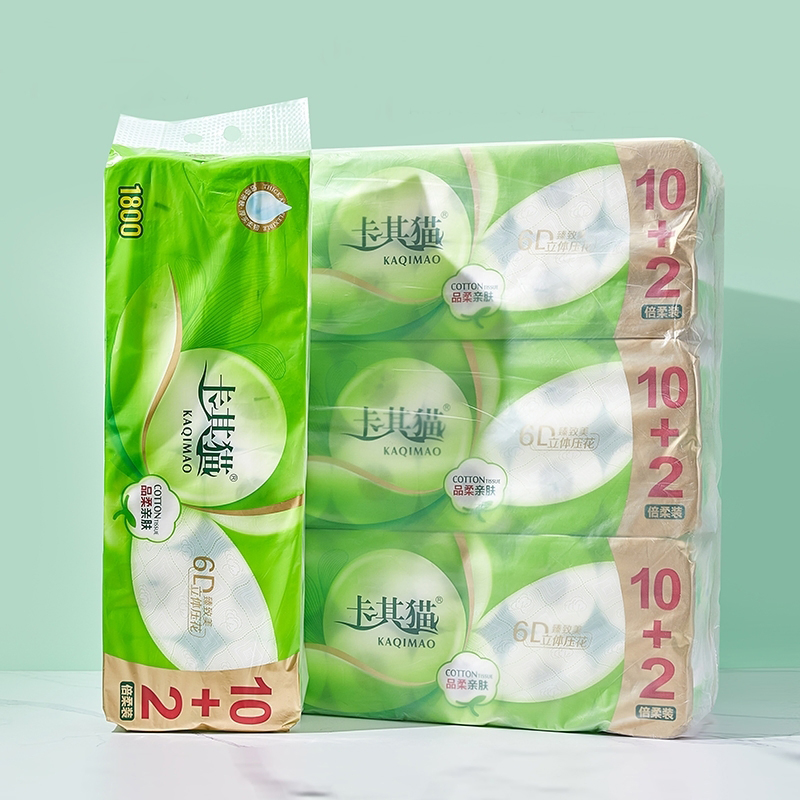 Wholesale Cheap Price Soft 3ply Facial Toilet Tissue Paper for Bathroom Use