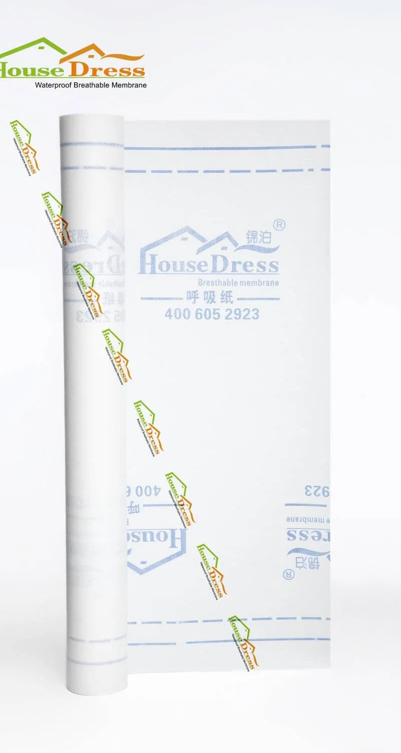 Waterproof Breathable Membranes for Wall and Roof Substrates