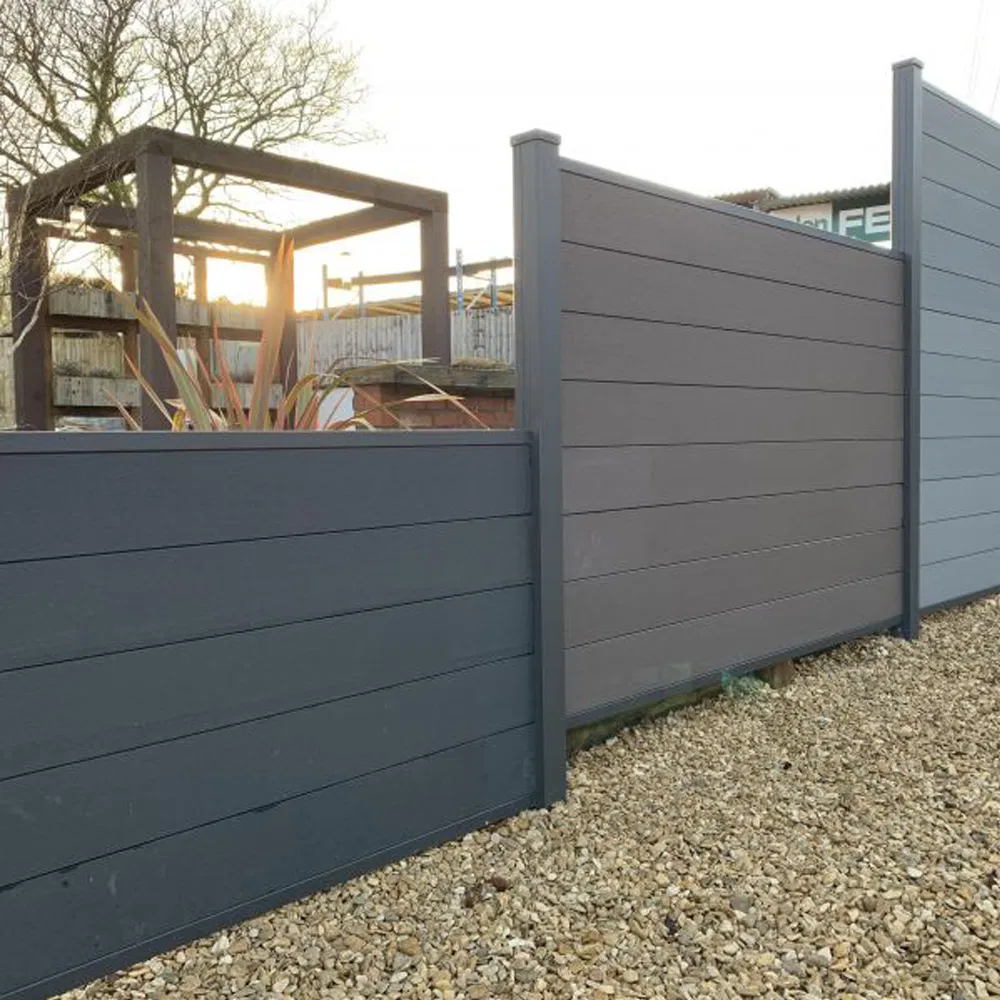 Exterior WPC Decorative Topper Lattice Wood Plastic Composite Garden Panel Fencing