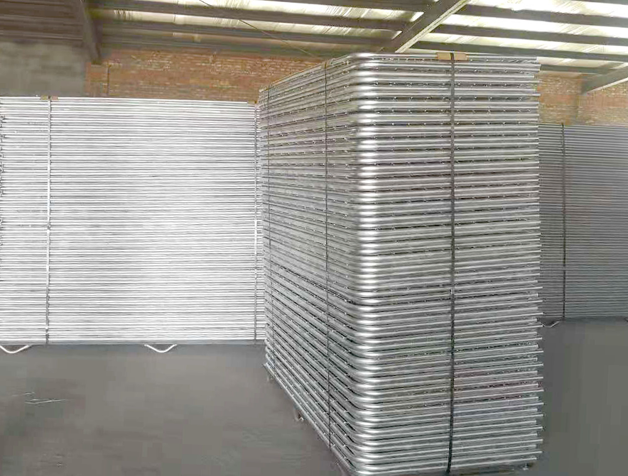 Customized Hot-DIP Galvanized Welded Metal Wire Temporary Fence Board for Canadian Construction.