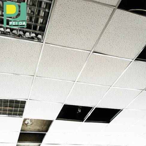 Modern Style Fiber Glass Acoustic Ceiling Panel for Residential
