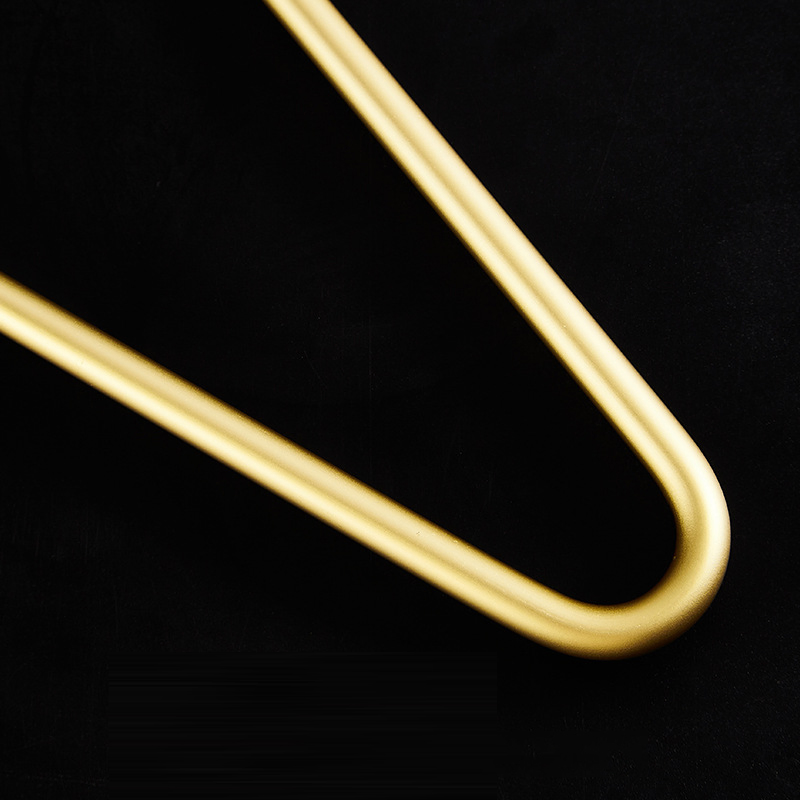 8mm Thickness Solid Bold Aluminum Alloy Clothes Hangers Household Clothes Hanger Metal Wardrobe Clothes Drying Rack