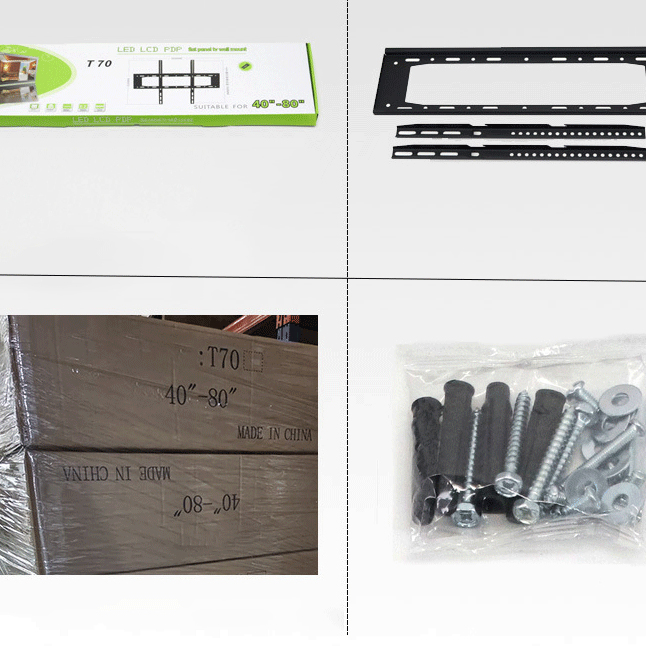 High Quality Modern Living Room and Bedroom Mall Suitable for TV Wall Hanging Cross-Flow Bracket