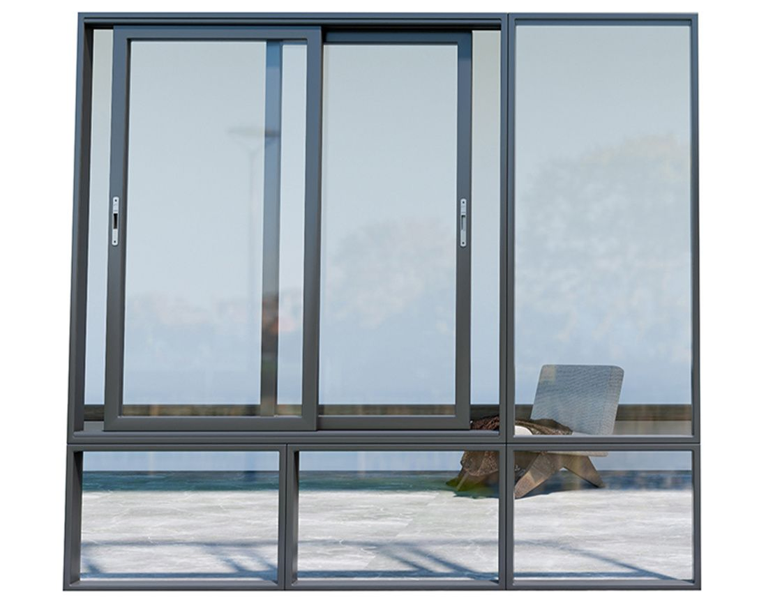 Aluminum Profile Manufacture Casement with Insulated Aluminium Window.by ISO 9001,Suitable Foradvanced Residential Office Building,Customized Part Factory Price