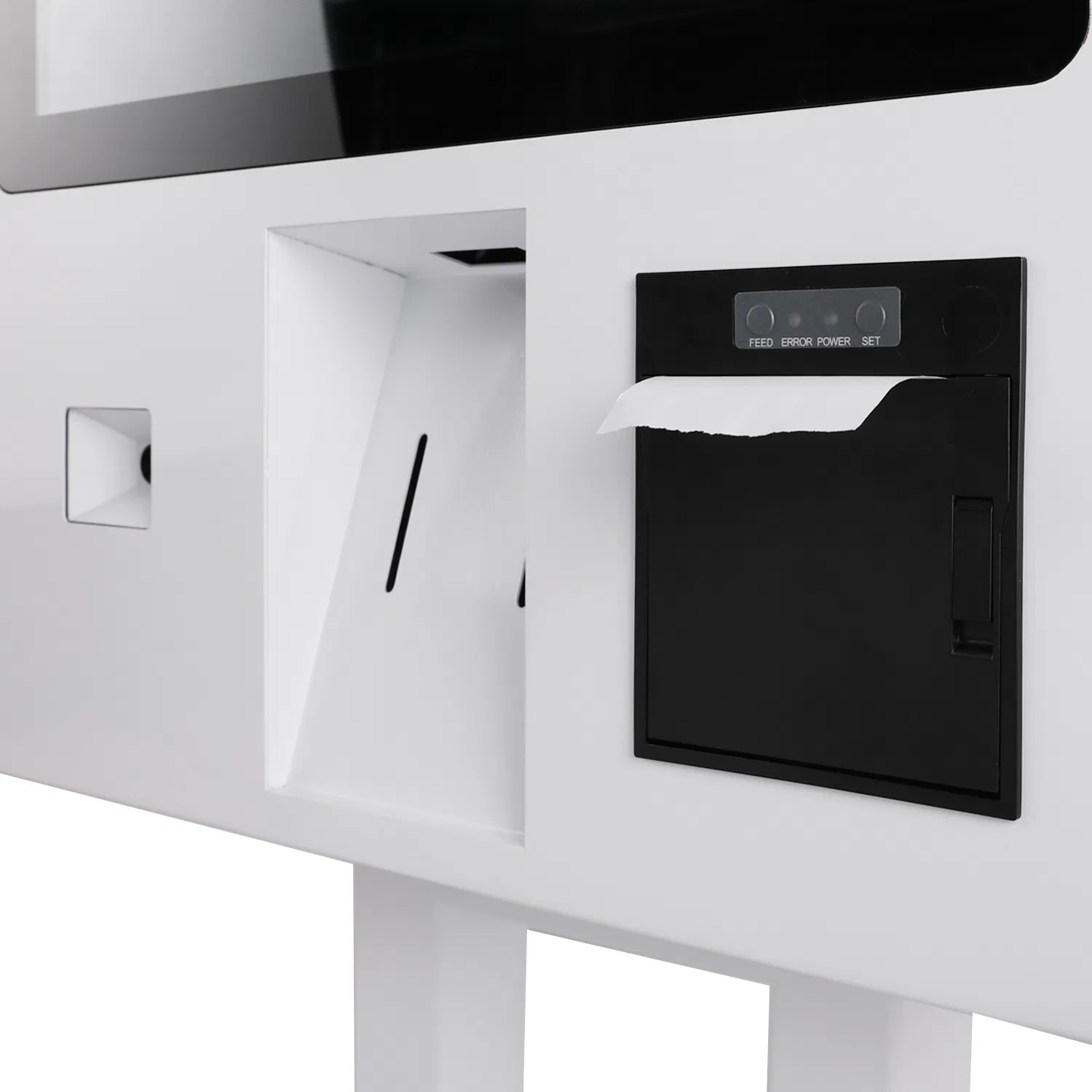 32 Inch Retail Kiosk POS Self Service Kiosk POS Solution Self Service Kiosk Touch Inquiry with Printer Scanner