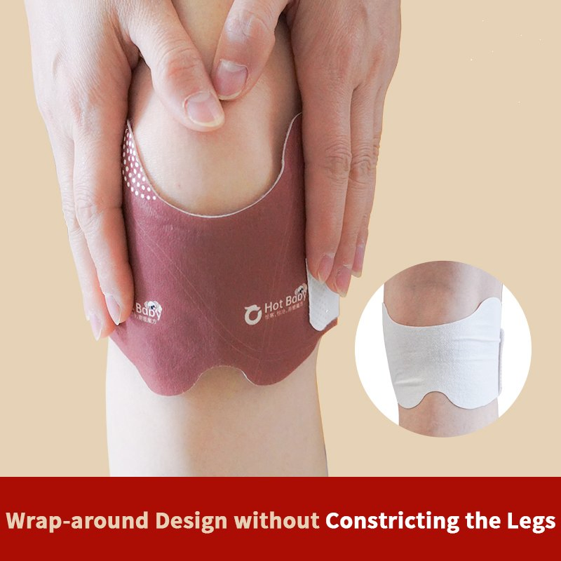 OEM Breathable Knee Warmer Patch Heating Pad for Direct Skin Contact Comfort Self Heating