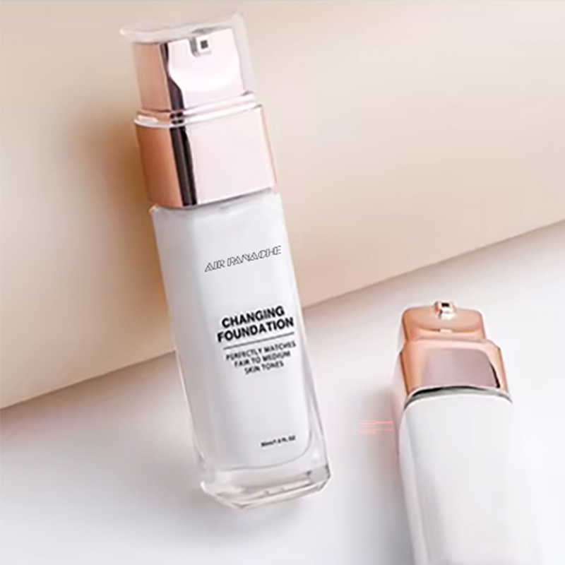 Matte Finish Liquid Bb Foundation with Medium Coverage Natural Concealer for Face Makeup