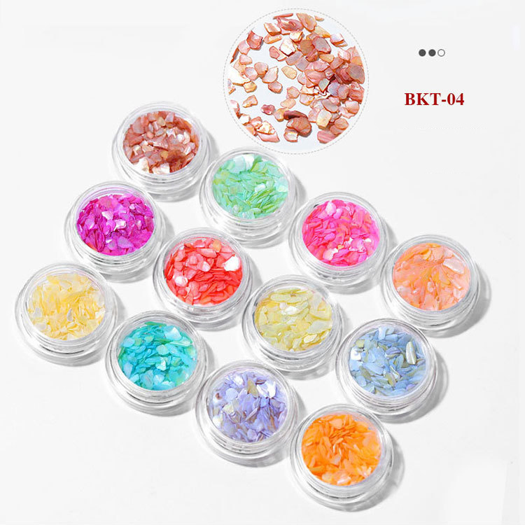New Nail Jewelry Decoration Natural Shellfish Abalone Fragments