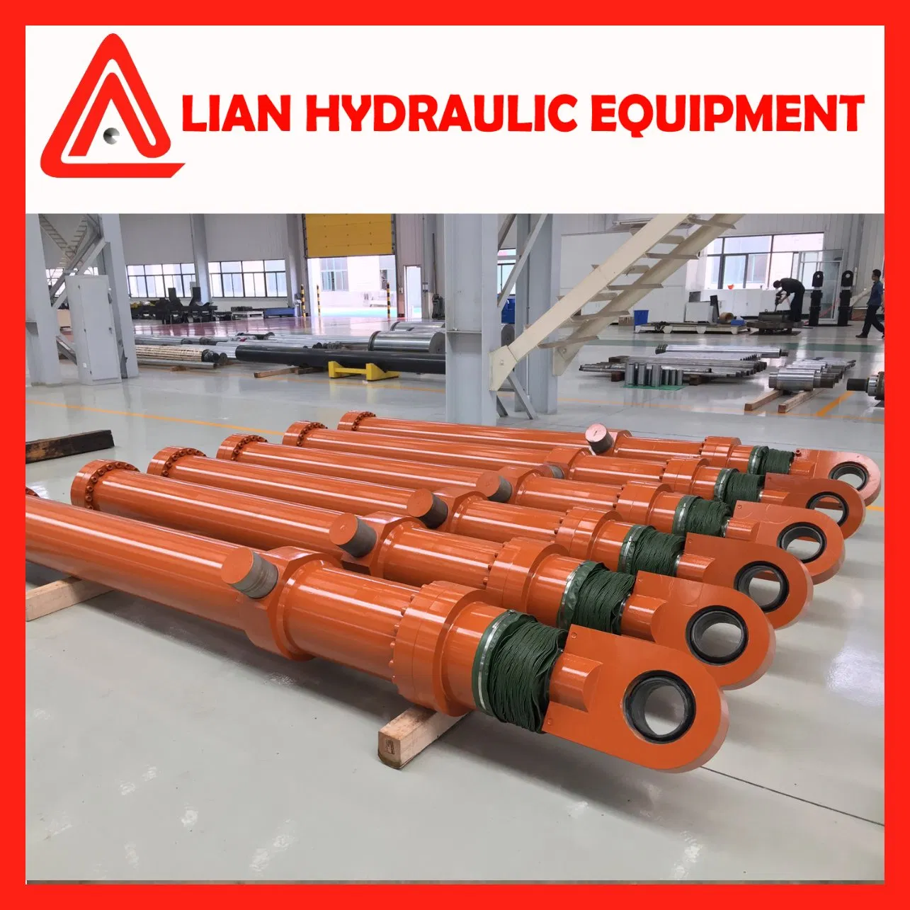 Большой гидравлический цилиндр для шлюзов и судов