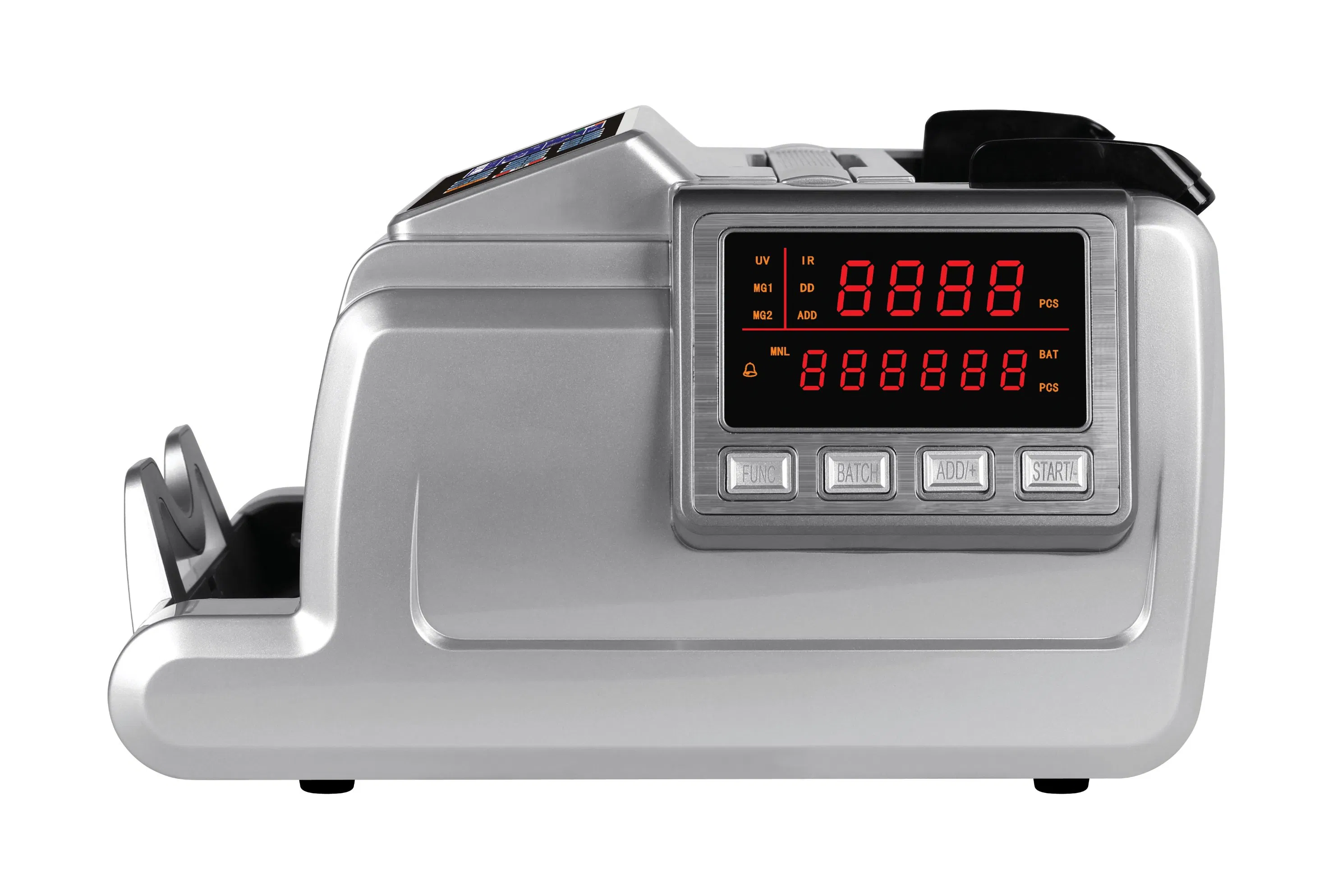 Al-6900t Top Sale Dual Display Heavy Duty Bank Use Money Discriminator Bill Banknote Cash Counter Currency Counting Machine