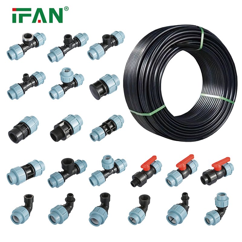 Ifan PE100 High-Density China Supplier Polyethylene Plastic Tubes HDPE Pipe Irrigation Pipes