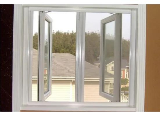 China Leading Manufacture UPVC Profile Casement Window