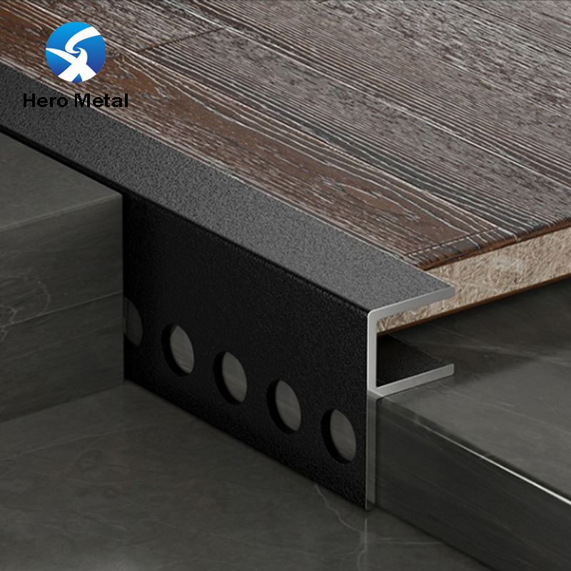 High-Quality Cheap Price Wholesale Stainless Steel F-Shaped Profile for Shower Glass Profile F Shape Strip