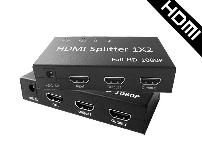 Разветвитель HDMI 1x2 (1080P, 3D)