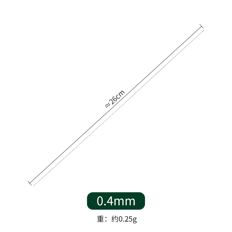 Side Hanging Slim Crystal Crochet Hook