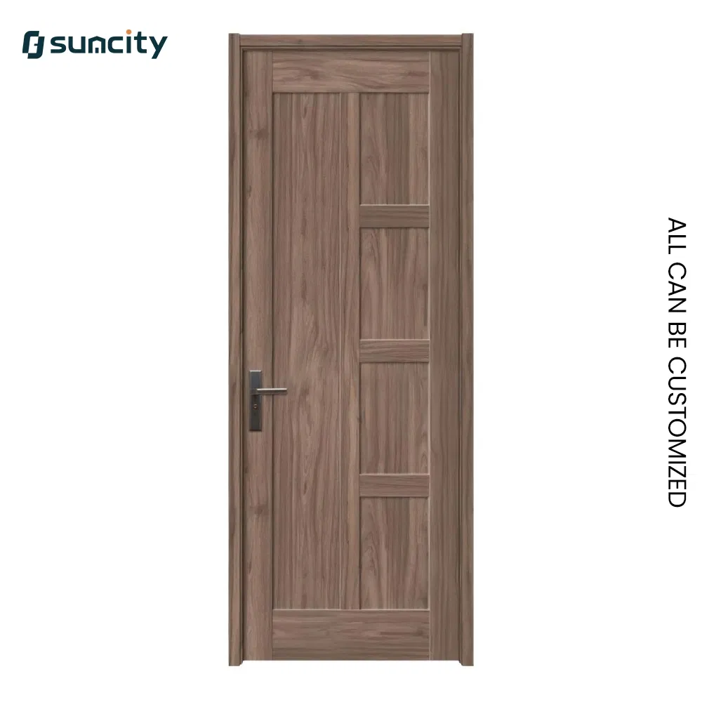 Termite Resistant Waterproof Hollow Core WPC Door for Small Urban Apartment
