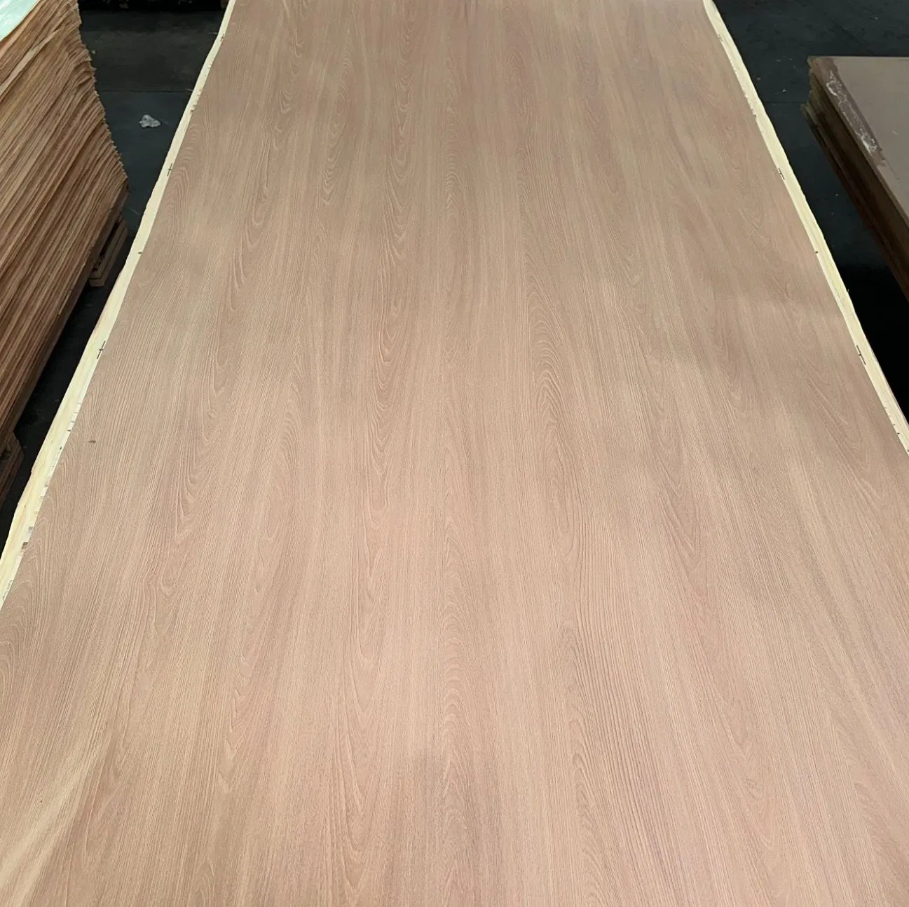 Lvp Melamine Laminated EV Veneer Paper Synchronized Veneer Paper