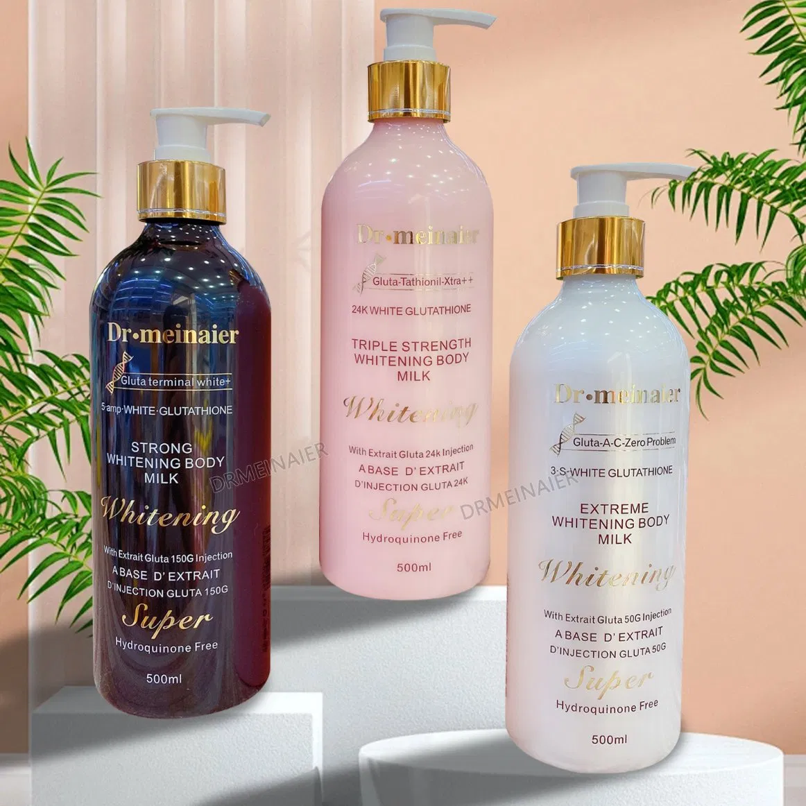 24K Glutathione Body Lotion Moisturizing Brightening and Firming Moisturizing Lotion 500ml